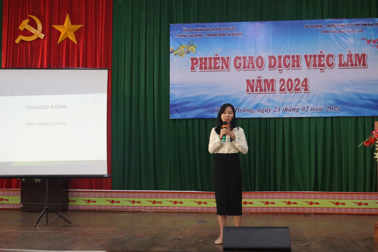 Phiên giao dịch việc làm tại huyện Ea H’Leo năm 2024